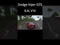 Dodge Viper GTS Review in Forza Horizon 4! #Shorts
