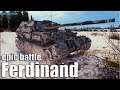 Лучший бой на ПТ-САУ Ferdinand World of Tanks ✅