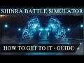 Final Fantasy 7 Remake - How to find the Shinra Combat Simulator Post-Game!