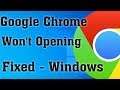 Fix Google Chrome Won't Open Load Problem In Windows