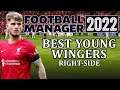 Football Manager 2022 - Best young right wingers | FM22- wingers wonderkids right side midfielders