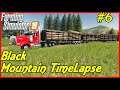 FS19 Timelapse, Black Mountain #6: Serious Logging Train!