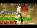 🎮Genshin impact 😃Lv 90 Ningguang 😁Lv 90 Solar Pearl 😄Lv 90 Perla Solar 😀No Set Bonus 😱Crazy DPS 😎