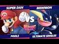 Hitpoint Summer July - Super Dan (Mario) Vs. Mewmon (Greninja) SSBU Ultimate Tournament