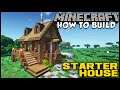 How To Build An AMAZING Starter House | (Minecraft How To Build)