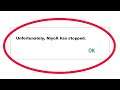 How To Fix Unfortunately NiyoX Has Stopped Error in Android & Ios Mobile Phone