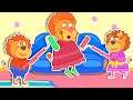Lion Family Official Channel | Lions Paint Everything | Cartoon For Kids