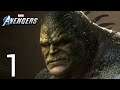 Marvel's Avengers Full Playthrough Part 1 - Ms. Marvel and Hulk - PS4 Pro