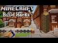 Minecraft Build Hacks #Shorts