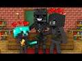Monster School : HAPPY WITHER FAMILY LIFE CHALLENGE - Minecraft Animation