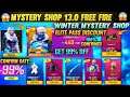 MYSTERY SHOP 13.0 FREE FIRE 😯 || MYSTERY SHOP FREE FIRE || WINTER || 100% CONFIRMED || FF NEW EVENT