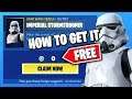 *NEW* HOW TO GET THE STORMTROOPER SKIN FOR FREE (Fortnite X STAR WARS Trailer & Promo)