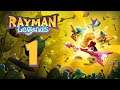 Rayman Legends #1 Совместное Прохождение! Малютки в Опасности / История Жабы