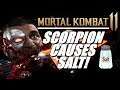 SCORPION GETS ME SALTY AS HELL! - Mortal Kombat 11: Online Matches with Ripper Kano (1080P/60FPS)
