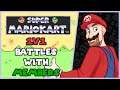 SNES Online Multiplayer - Super Mario Kart Battles with Members - LIVE