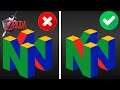 Wrong Nintendo 64 Logos in N64 Commercials
