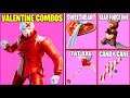 12 AMAZING VALENTINE'S DAY SKIN COMBOS IN FORTNITE! (My Girlfriend Helped Make These!)