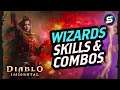 Best Wizard Skills and Combos in Diablo Immortal