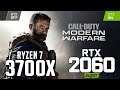 Call of Duty: Modern Warfare on Ryzen 7 3700x + RTX 2060 SUPER 1080p, 1440p benchmarks!
