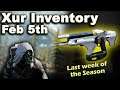 Destiny 2 - Where is Xur - Feb 5th - Xur Location & Inventory - Telesto