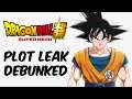 Dragon Ball Super Super Hero Plot Leak DEBUNKED