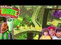 El PANTANO TOXICO!! Dani y Evan en WAY of the TURTLE - Juegos Apple Arcade