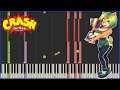 Evilocity - Crash Tag Team Racing [Piano Tutorial] Synthesia MIDI CTTR クラッシュ・バンディクー がっちゃんこワールド  ピアノ