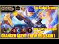 GRANGER AGENT Z NEW EPIC SKIN ! Mobile Legends Top Global Granger Gameplay By Ak14