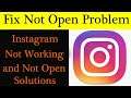 How to Fix Instagram App Not Working / Instagram Not Opening Problem in Android & Ios