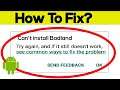 How To Solve Can't Install Badland Error On Google Play Store in Android & Ios