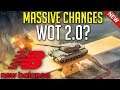 HUGE Changes, New Game Balance = WoT 2.0? | World of Tanks Big Balance Updates