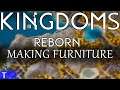 Kingdoms Reborn Gameplay #3 [Tony] : MAKING FURNITURE | 2 Player