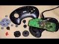 Defekte MEGA DRIVE CONTROLLER - Reinigung & Reparatur (LSTlog #5) [4K]