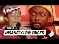 Most UNEXPECTED LOW & DEEP VOICES in The Voice Kids