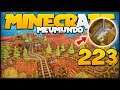 O VELHO OESTE ESTÁ FICANDO LINDO!!! // Meu Mundo #223 // Minecraft