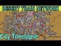 OpenTTD Desert City Growth Timelapse - 50 years!