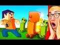 Reacting To WORLD’S MOST INTENSE MINECRAFT ANIMATION!