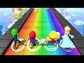 Super Mario Party - Minigames - Luigi vs Mario vs Wario vs Rosalina (Master CPU)