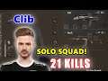 Team Liquid Clib - 21 KILLS - AUG + Mini14 - SOLO SQUAD! - PUBG
