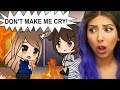 The Girl Who ONLY Cries FIRE! 🔥 | Gacha Life Story Reaction