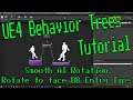 Unreal Engine Behavior Tree Tutorial - Smooth AI Character Rotation with Rotate to Face BB Entry