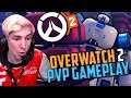 XQC OVERWATCH 2 FIRST LOOK AT NEW PVP PUSH MODE! | xQcOW