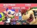 BreakThrough 2019 - Mightyman (Inkling) Vs Fives (Bowser) Pools - Smash Ultimate