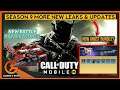 CALL OF DUTY MOBILE | SEASON 9 NEW FEATURES , LEAKS & UPDATES | NEW BUNDLE & SETTING OPTIONS | CODM