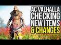 Checking New Items & Changes In Assassin's Creed Valhalla (AC Valhalla Weekly Reset September 14)