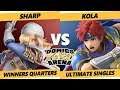 Domics Atomic Arena SSBU - NEST | Sharp (Sheik, Joker) Vs. Kola (Roy, Snake, Young Link) W. Quarters