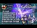 Event Challenge: Unleash 10 Elemental Bursts in total, Desirous Trial | Genshin Impact