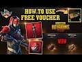 Free Treasure Voucher :  Scarlet Crawler Lucky Draw event in PUBG mobile ( June 2019)