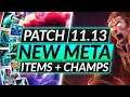 How this NEW META DELETED Many BROKEN Champions - ALL ROLES - Patch 11.13 - LoL Guide