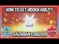 How to get Hidden Ability Galarian Corsola in Pokémon Sword & Shield!